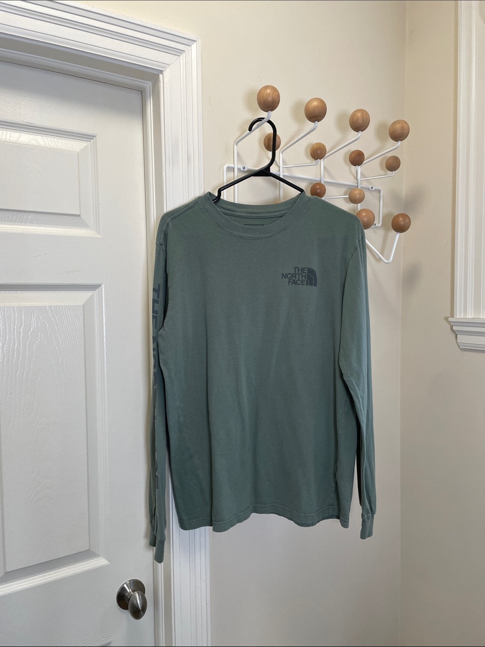 The North Face - Long Sleeve Casual Shirt - Green - M